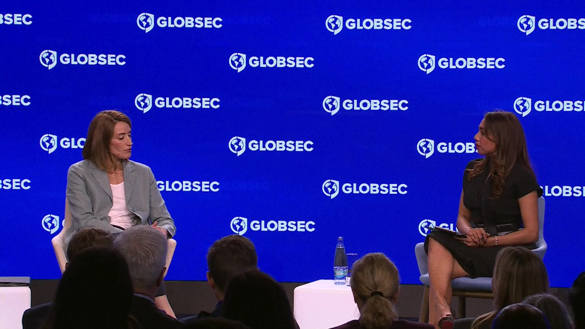 GLOBSEC leadership Forum - "Europe’s High Stakes Moment": exchange of views with Roberta METSOLA, EP President